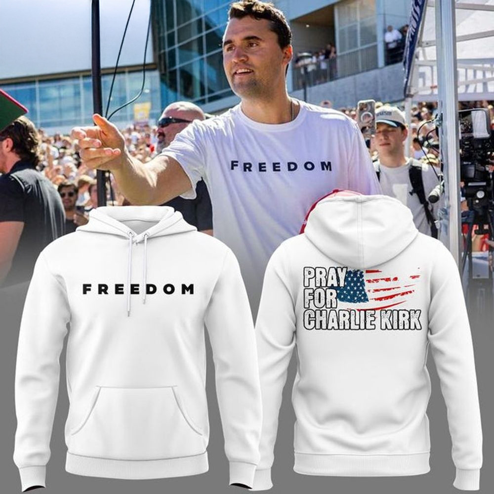 Charlie Kirk Freedom Hoodie Freedom Charlie Kirk Turning Point Usa Freedom Shirt Gifts