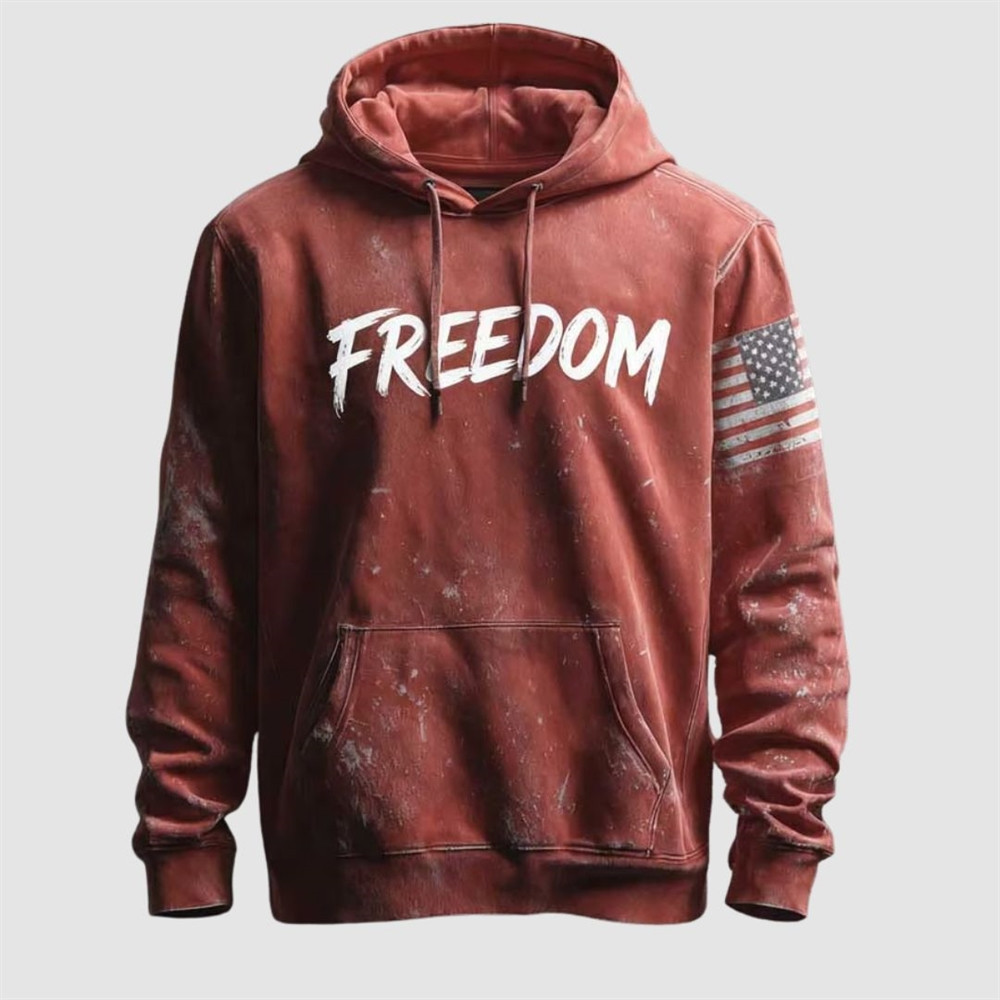Charlie Kirk Freedom Hoodie Freedom Charlie Kirk Unique Commemorative Merch Gifts
