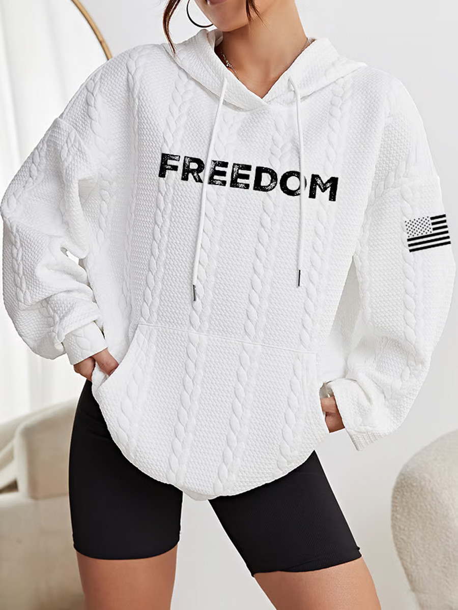 Charlie Kirk Freedom Hoodie Freedom Is Not Free Merch Best Freedom Clothing