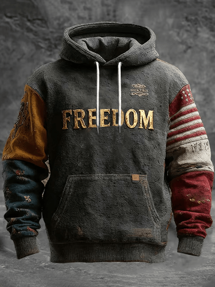 Charlie Kirk Freedom Hoodie Freedom's Voice Never Forgotten Unique Memorial Clothing