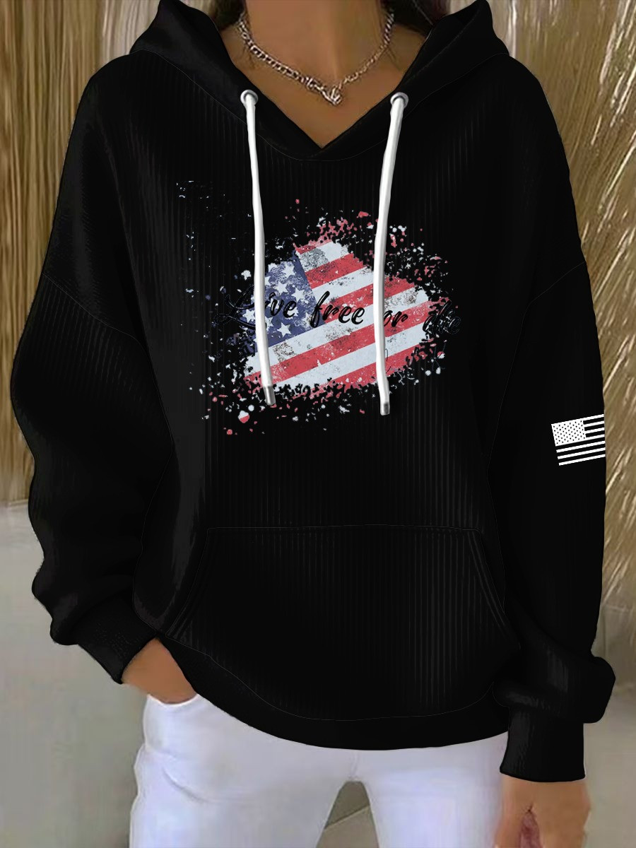 Charlie Kirk Freedom Hoodie Merch Live Or Die Charlie Kirk 47 U.S Flag Proud Liberty Wear
