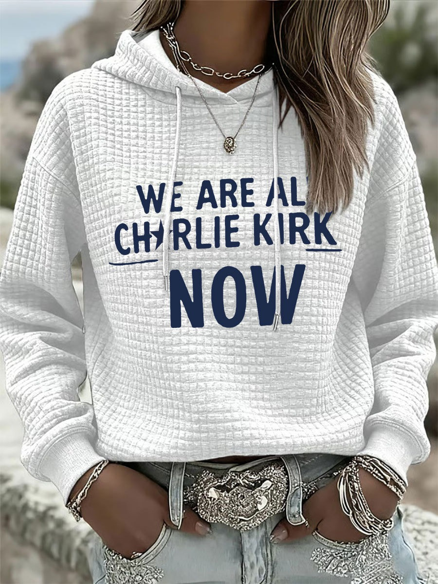 Charlie Kirk Freedom Hoodie Merch We Are All CK Now Charlie Kirk 47 Memorial Merch