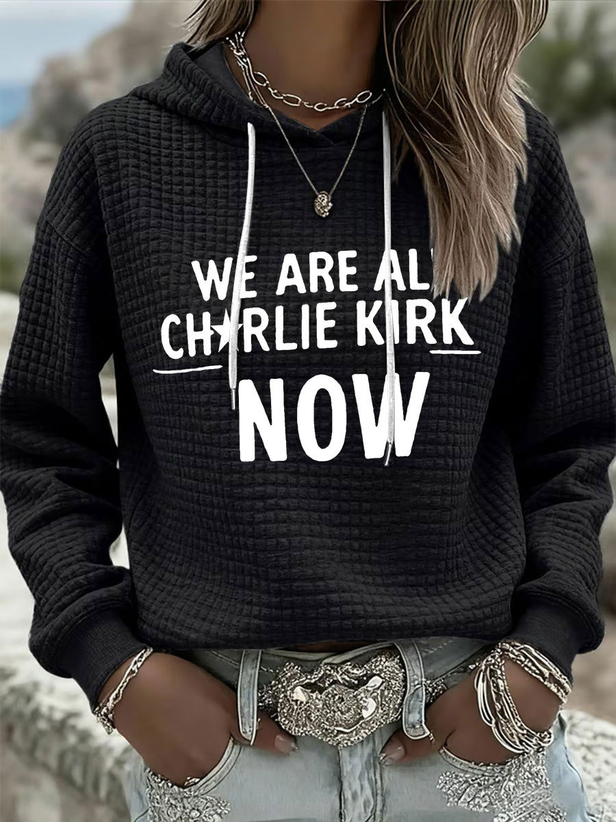 Charlie Kirk Freedom Hoodie Merch We Are All CK Now Charlie Kirk 47 Memorial Merch