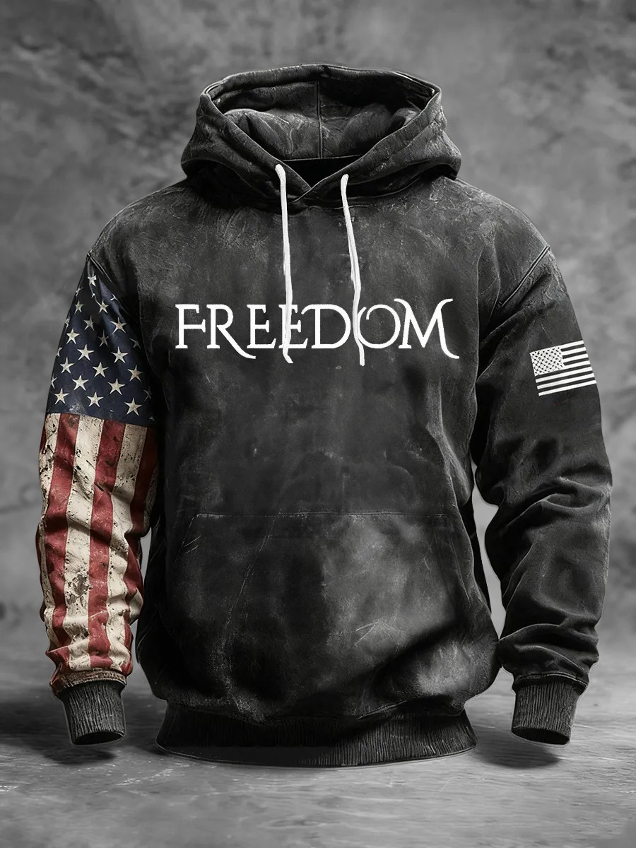 Charlie Kirk Freedom Hoodie Thank You Charlie A True Patriot Tribute Clothing