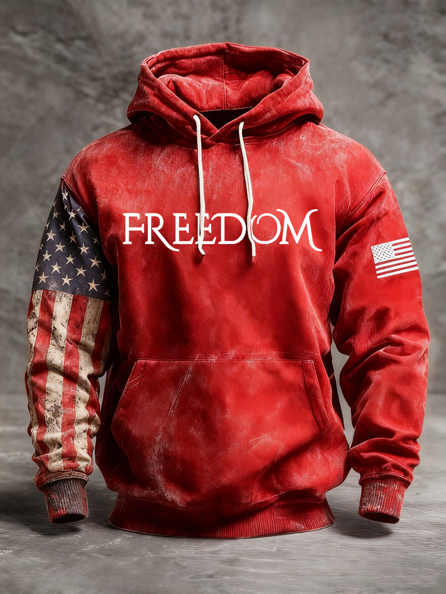 Charlie Kirk Freedom Hoodie Thank You Charlie A True Patriot Tribute Clothing