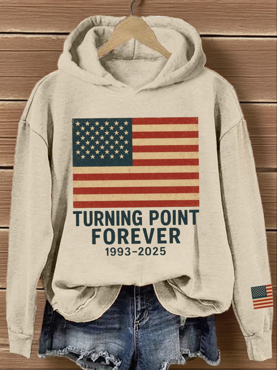 Charlie Kirk Freedom Hoodie Turning Point Forever 1003 2025 Best Turning Point Clothing