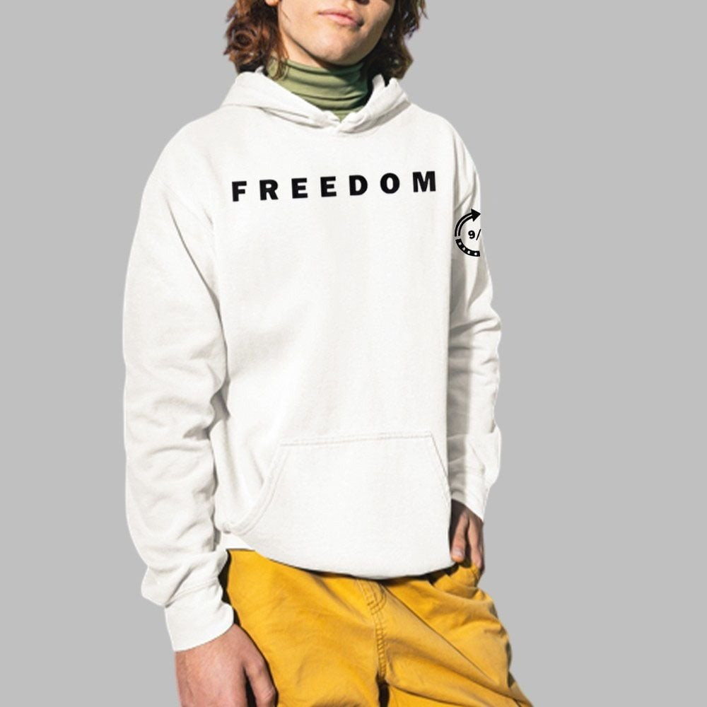 Charlie Kirk Freedom Hoodie Turning Point USA Merch Charlie Kirk Apparel Tribute Gifts