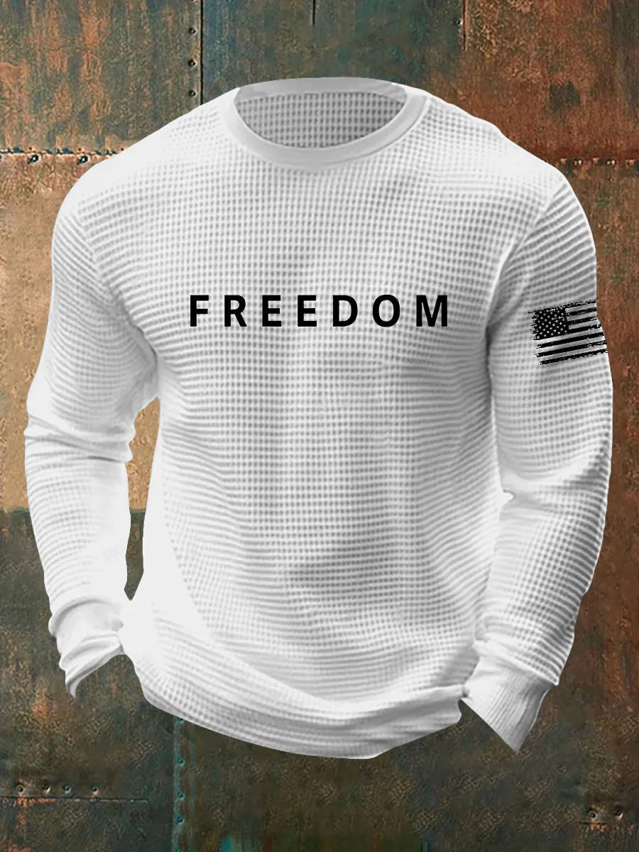 Charlie Kirk Freedom Long Sleeve Shirt American Patriotic Apparel Best Gift For Conservative Fans