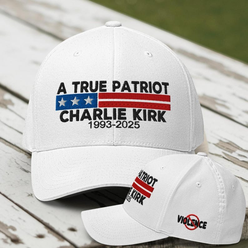 Charlie Kirk Freedom Merch A True Patriot MAGA Violence Cap Best Patriotic Present