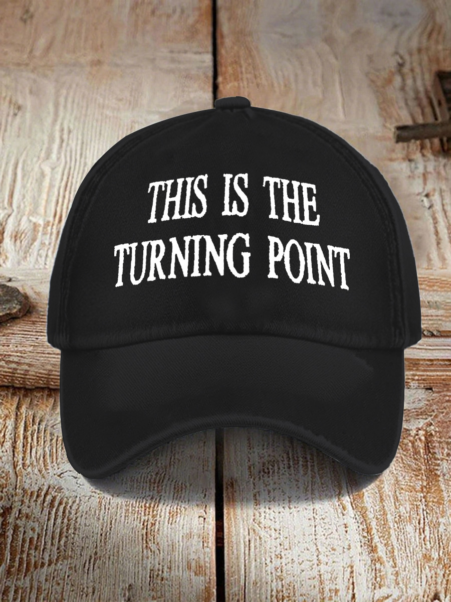Charlie Kirk Freedom Merch Black Cap This Is Our Turning Point Unique Charlie Kirk 47 Merch
