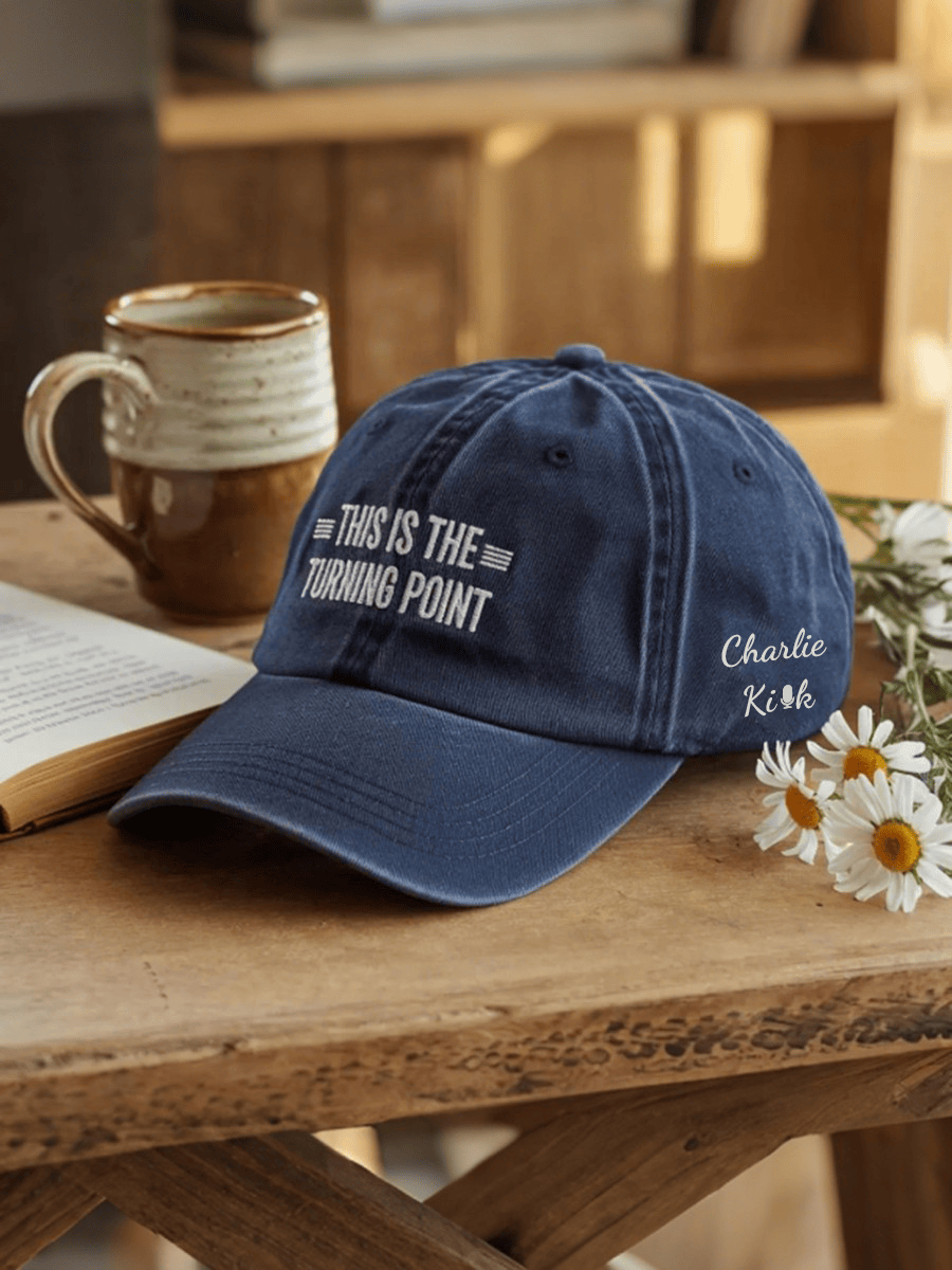 Charlie Kirk Freedom Merch Cap This Is The Turning Point Best Charlie Kirk Merchandise