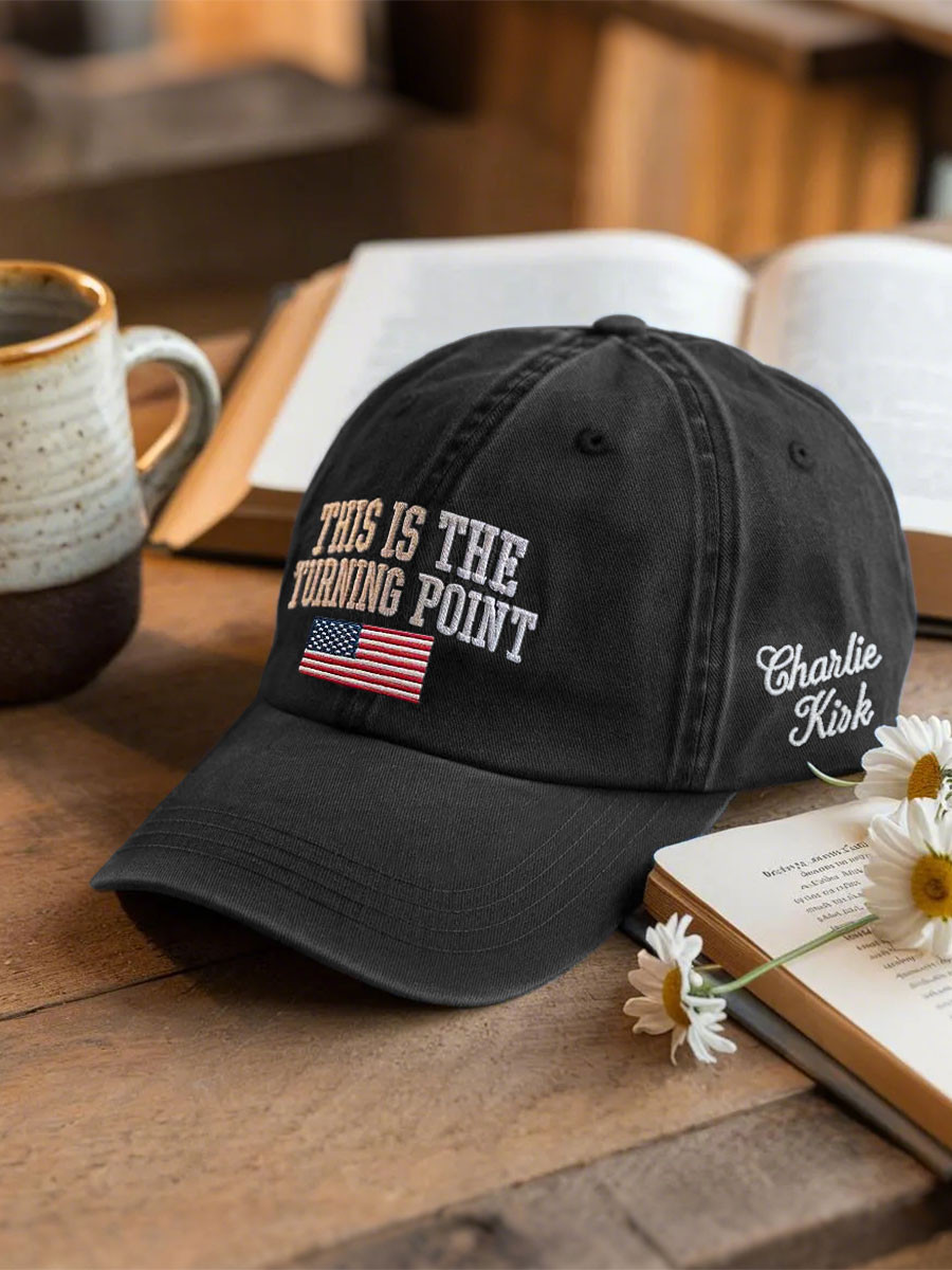 Charlie Kirk Freedom Merch Cap This Is The Turning Point CK 47 Best Proud Present