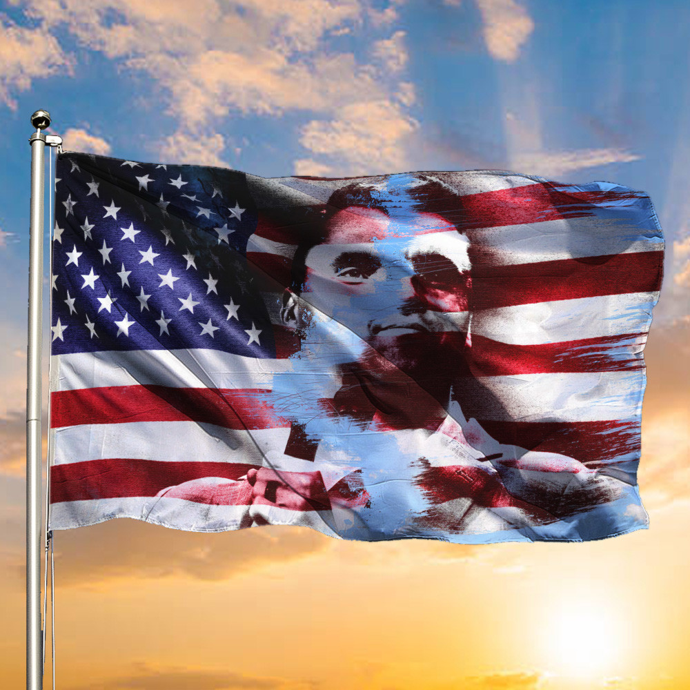 Charlie Kirk Freedom Merch Charlie Kirk's Death MAGA U.S Flag Best Patriotic Proud Present