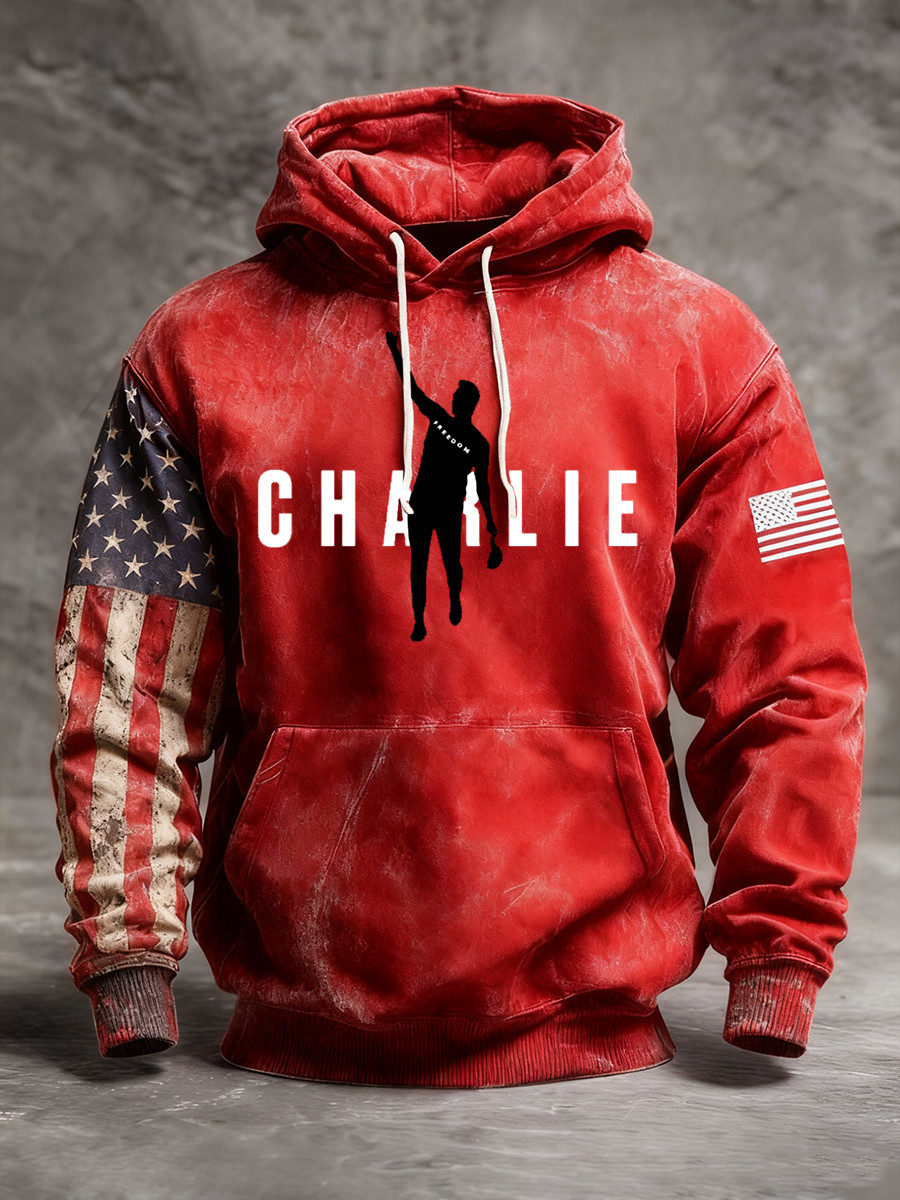 Charlie Kirk Freedom Merch Hoodie In Memory Of Charlie Kirk 1993 2025 Best Proud Apparel
