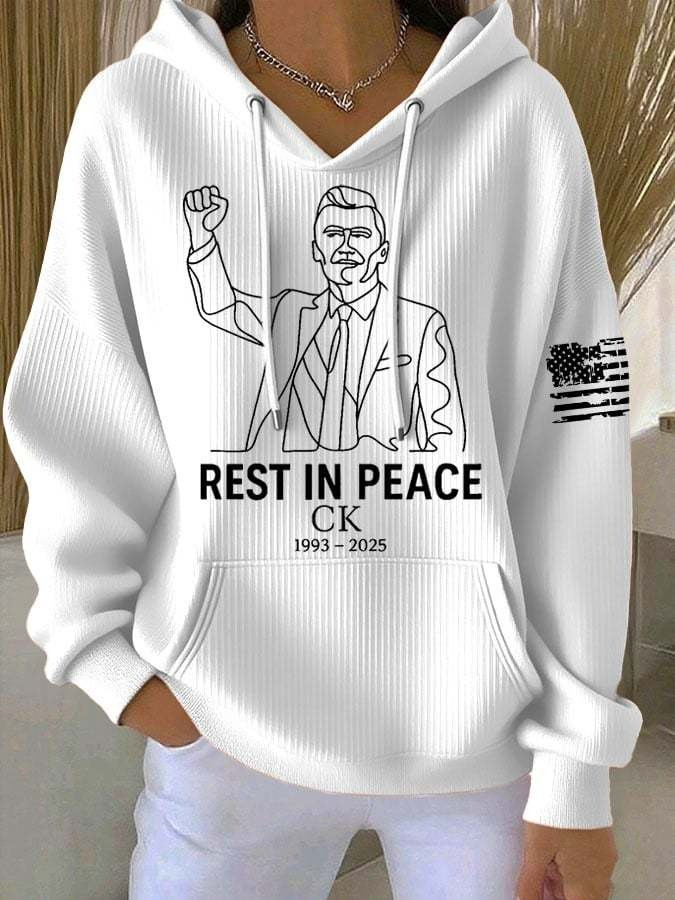 Charlie Kirk Freedom Merch Hoodie Rest In Peace CK 1993 2025 Charlie Kirk 47 R.I.P Gifts