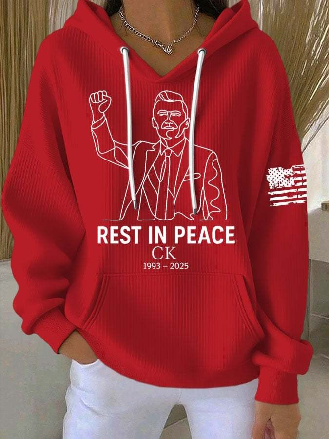 Charlie Kirk Freedom Merch Hoodie Rest In Peace CK 1993 2025 Charlie Kirk 47 R.I.P Gifts