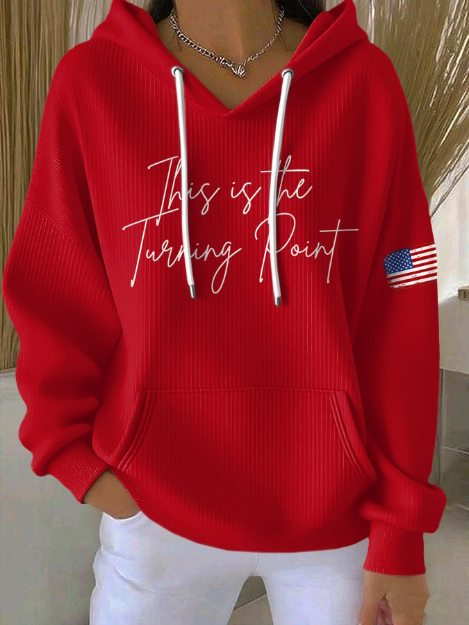 Charlie Kirk Freedom Merch Hoodie This Is The Turning Point Memorial CK 47 Merch