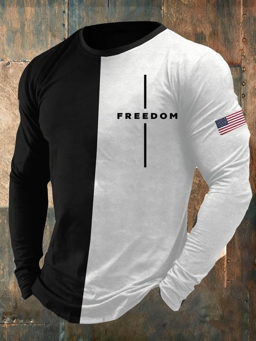Charlie Kirk Freedom Merch Long Sleeve Shirt Freedom CK 47 Charlie Live Free Shirt