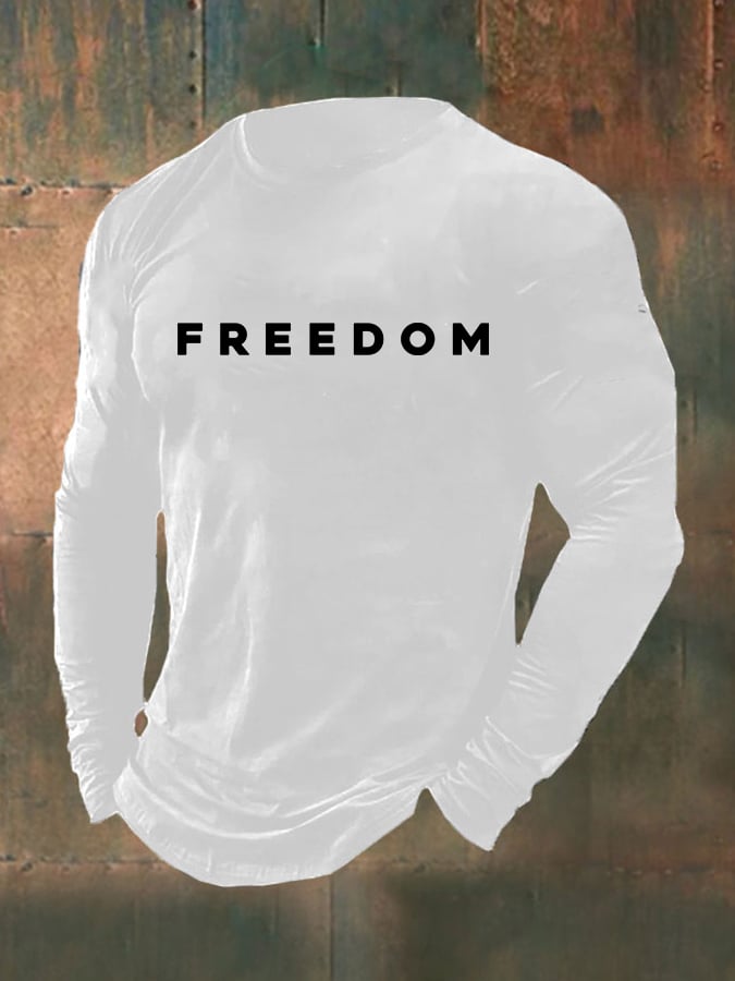 Charlie Kirk Freedom Merch Long Sleeve Shirt Freedom RIP Tribute Charlie Kirk 47 Merch