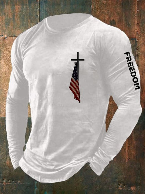 Charlie Kirk Freedom Merch Long Sleeve Shirt Freedom Usa Rip CK 47 TPUSA Freedom Shirts