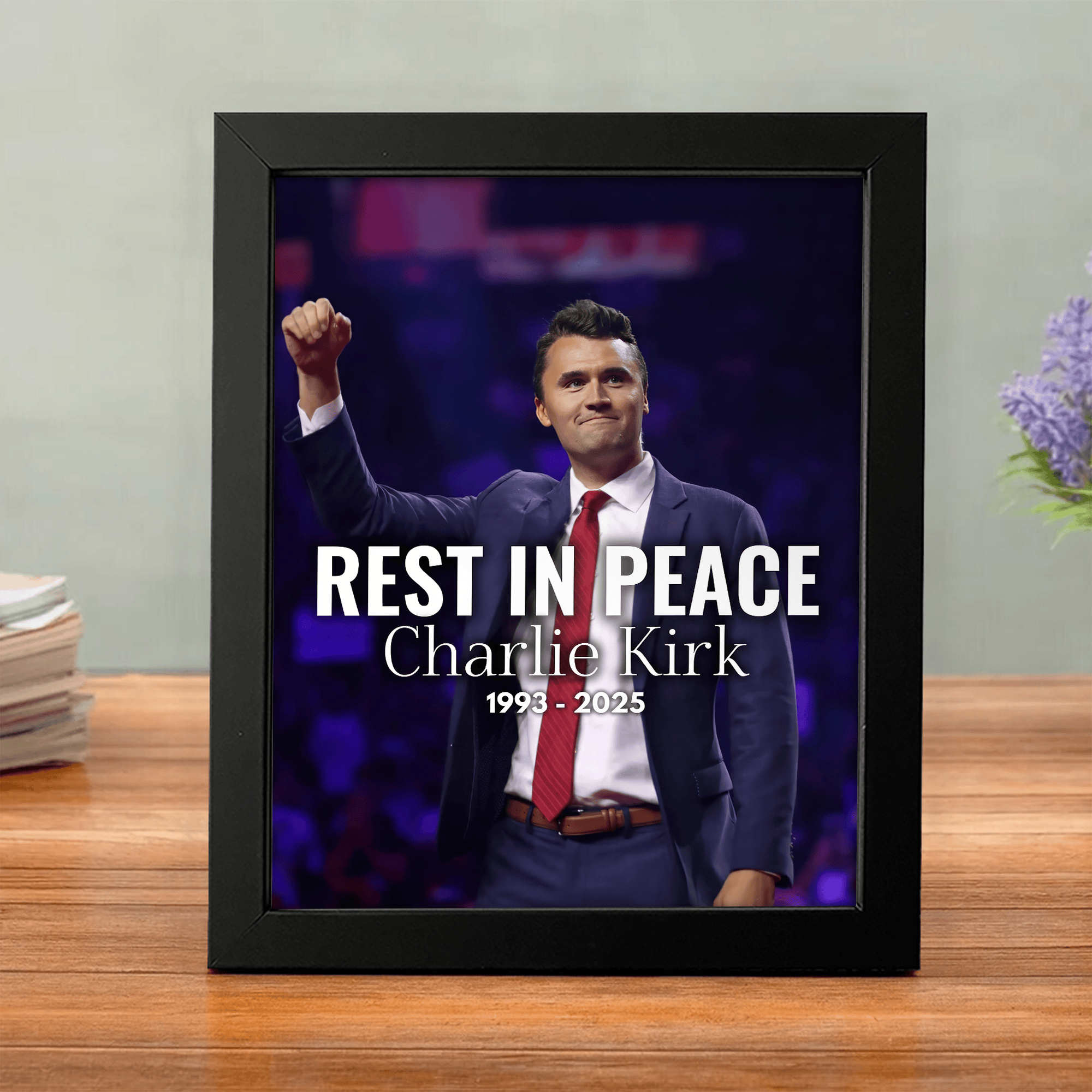 Charlie Kirk Freedom Merch Poster Rest In Peace 1993 2025 Unique CK 47 Merch