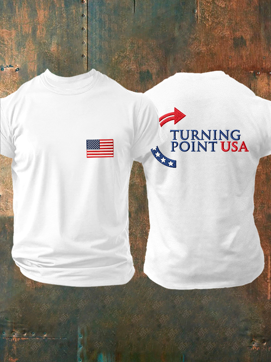 Charlie Kirk Freedom Merch T-shirt Charlie Kirk Turning Point USA Best Freedom Merch For Him