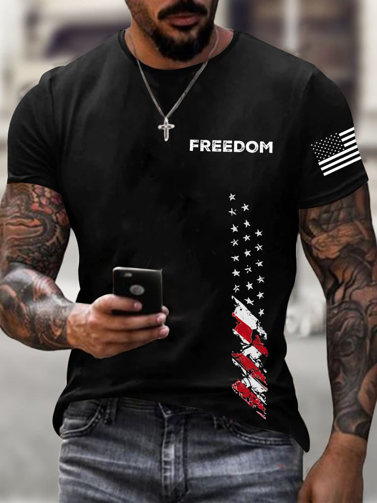 Charlie Kirk Freedom Merch T-Shirt Freedom 1993 2025 RIP CK 47 Memorial Shirts