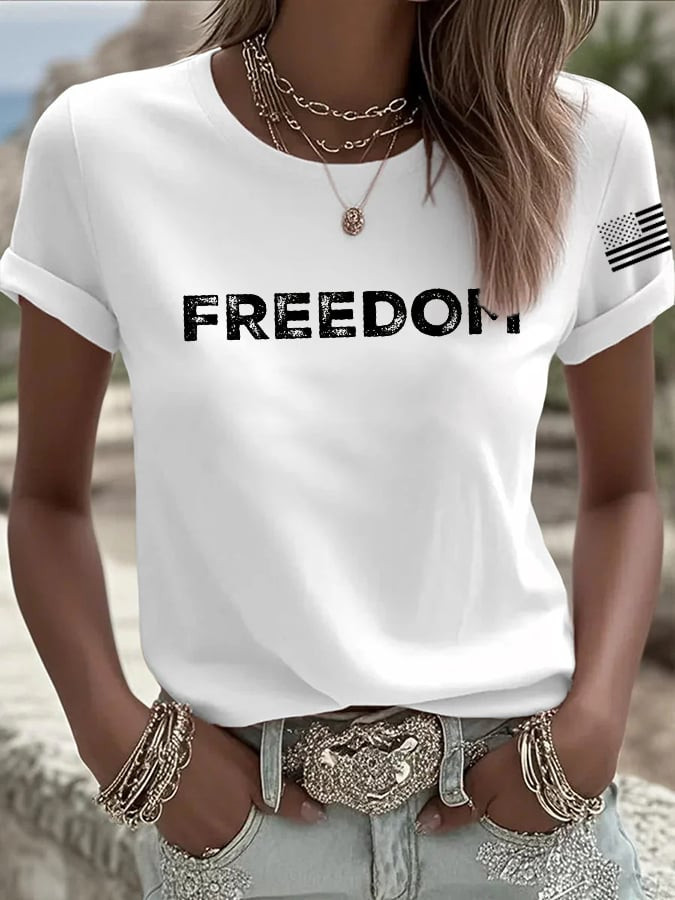 Charlie Kirk Freedom Merch T-shirt Freedom Charlie Kirk Commemorative Charlie Kirk Shirt