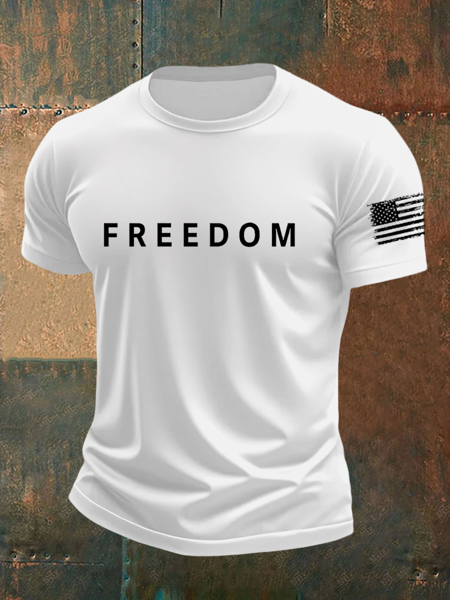 Charlie Kirk Freedom Merch T-shirt Freedom Charlie Kirk Freedom Clothing