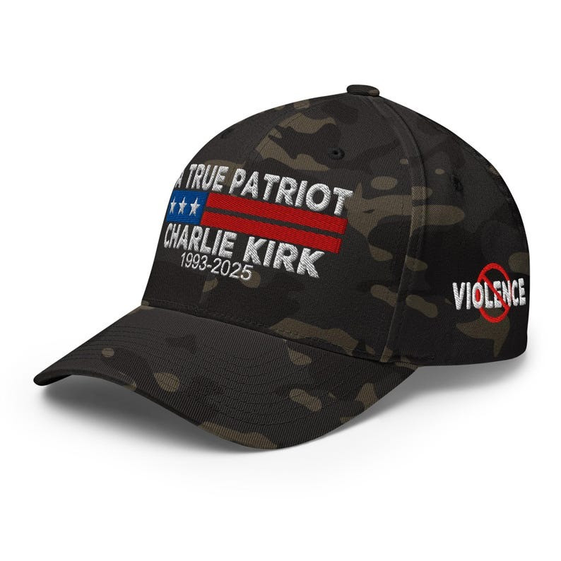 Charlie Kirk Freedom Merch The True Patriot Camo Hat Best MAGA Unique Gifts