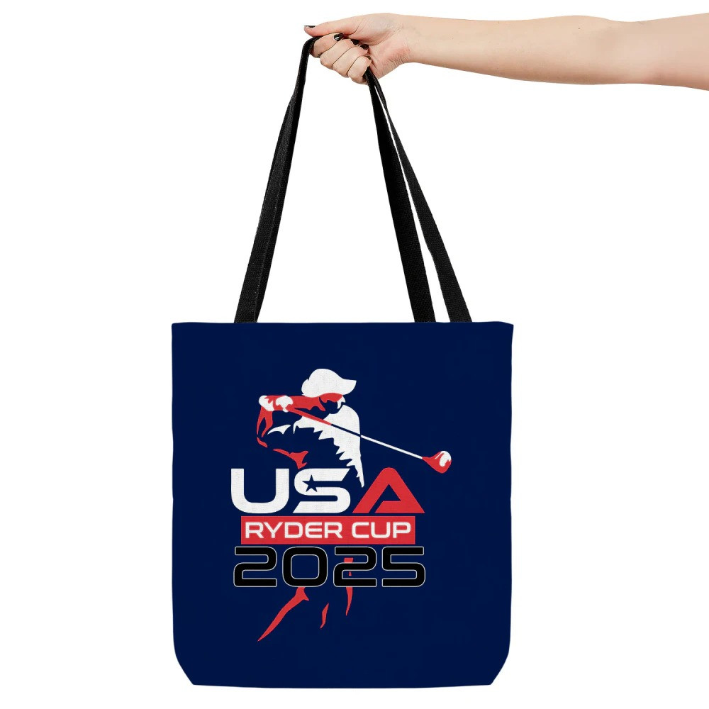 Charlie Kirk Freedom Merch Tote Bag USA Ryder Cup 2025 Memorial Charlie Kirk Merch