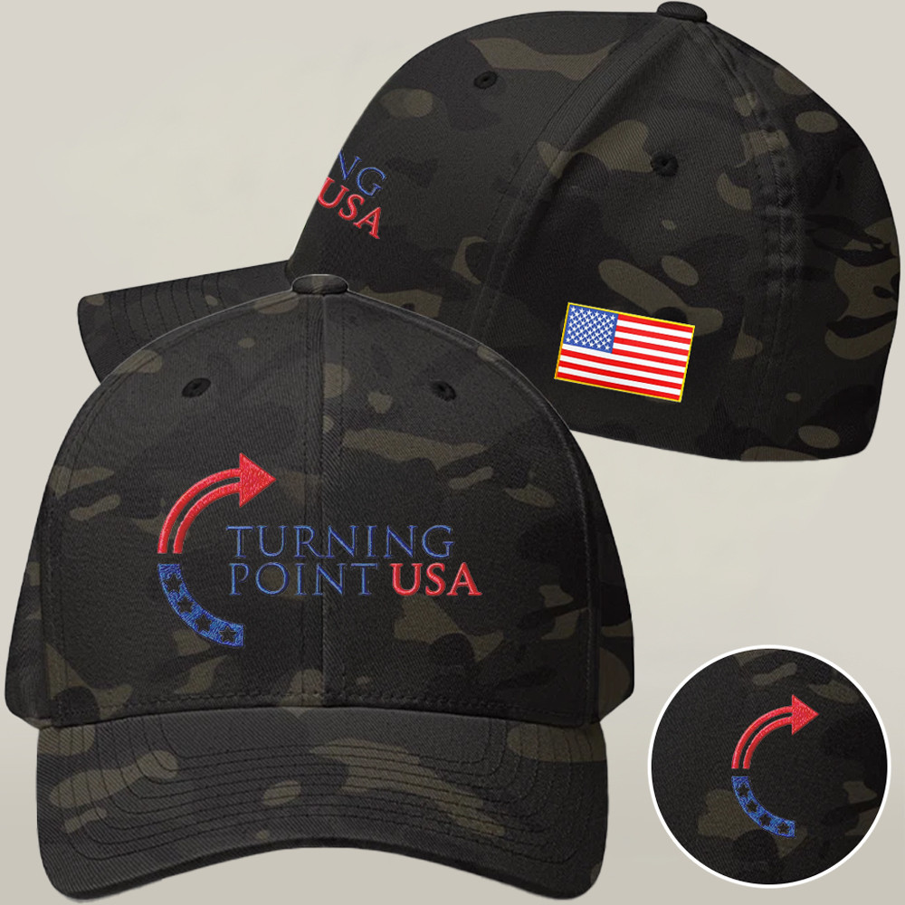 Charlie Kirk Freedom Merch Turning Point USA Camo Cap Freedom Charlie Kirk Idea Gifts