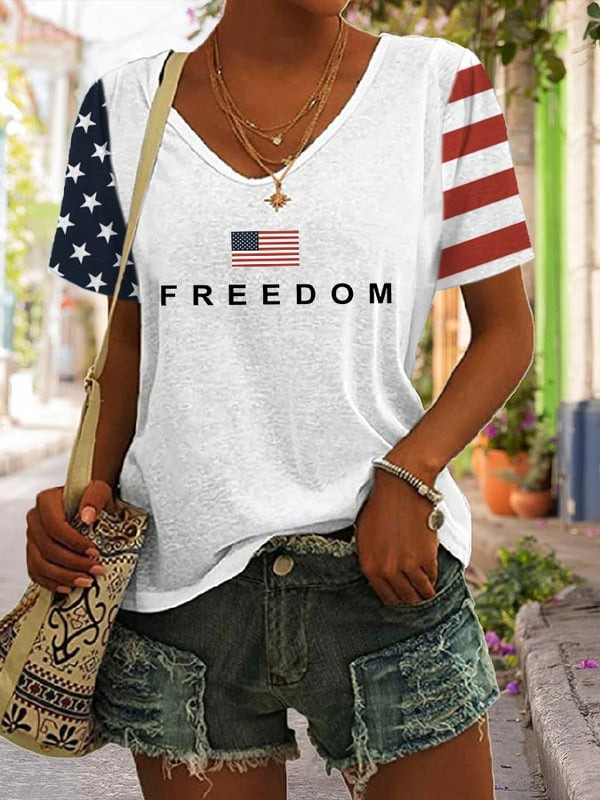 Charlie Kirk Freedom Merch V-neck Shirt Freedom For Charlie Kirk RIP CK 47 Shirt For Sales