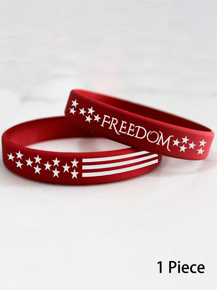 Charlie Kirk Freedom Merch Wristband 1993 His Voice Lives On TPUSA Freedom Gift Ideas