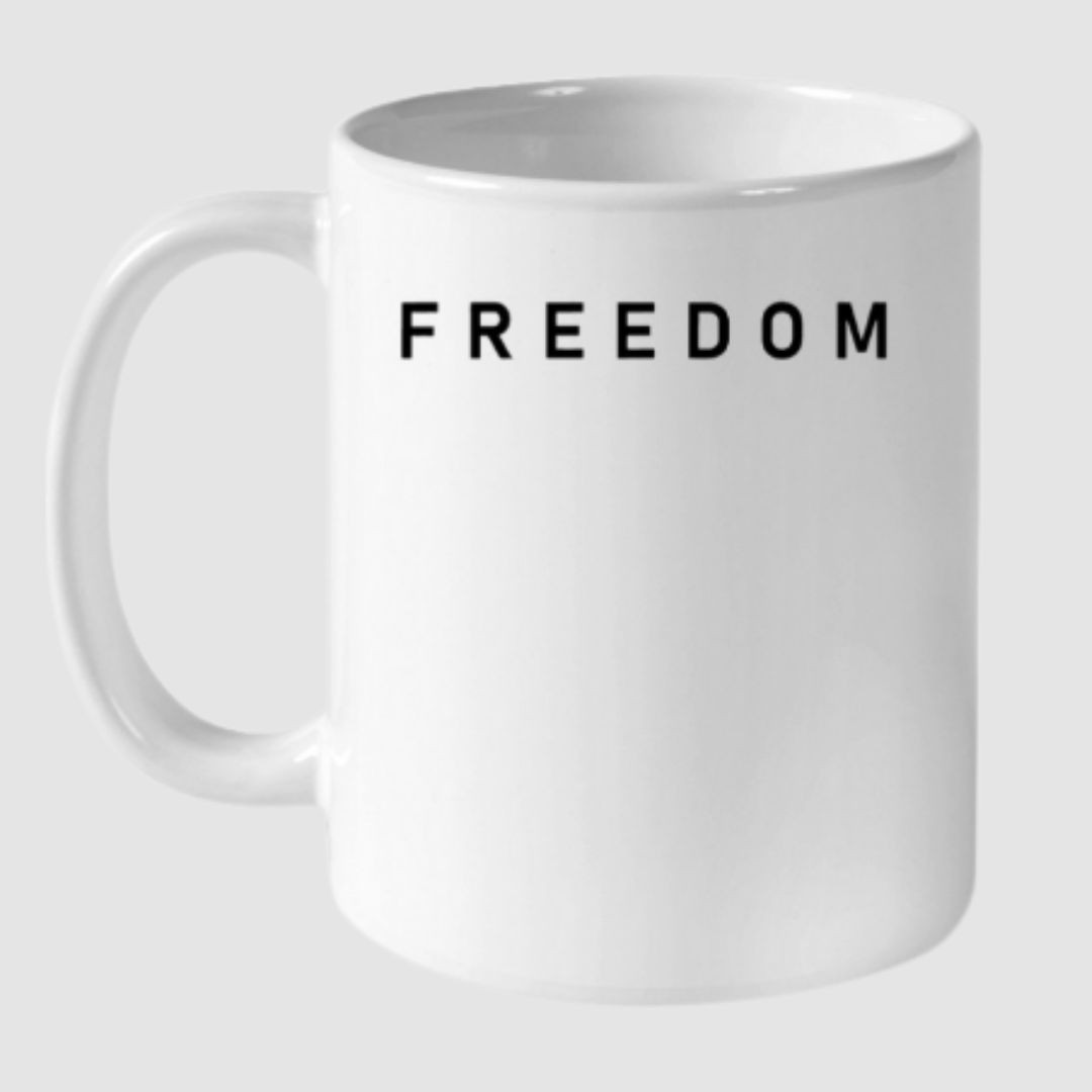 Charlie Kirk Freedom Mug Pray For Charlie Kirk Unique Memorial Gift Ideas