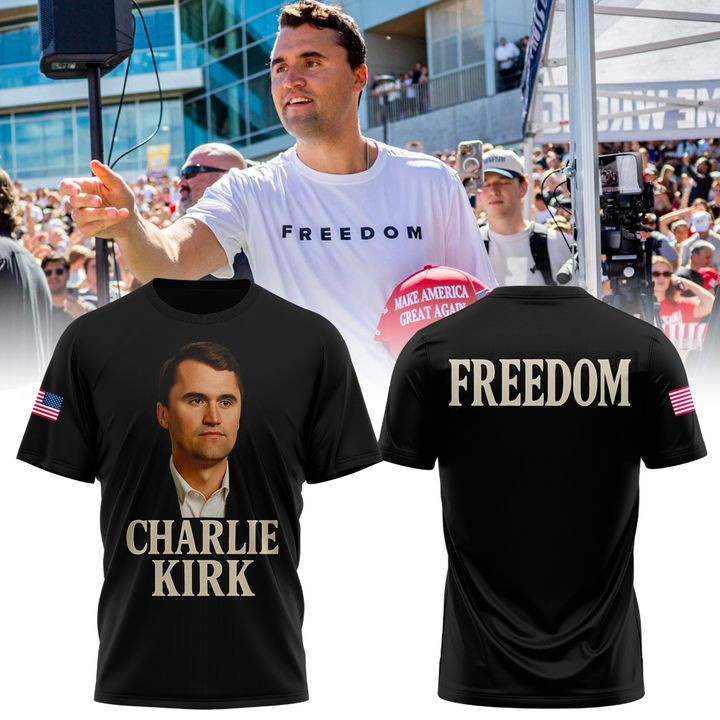 Charlie Kirk FREEDOM RIP 1993-2025 Classic T-Shirt Gift For America Supporters