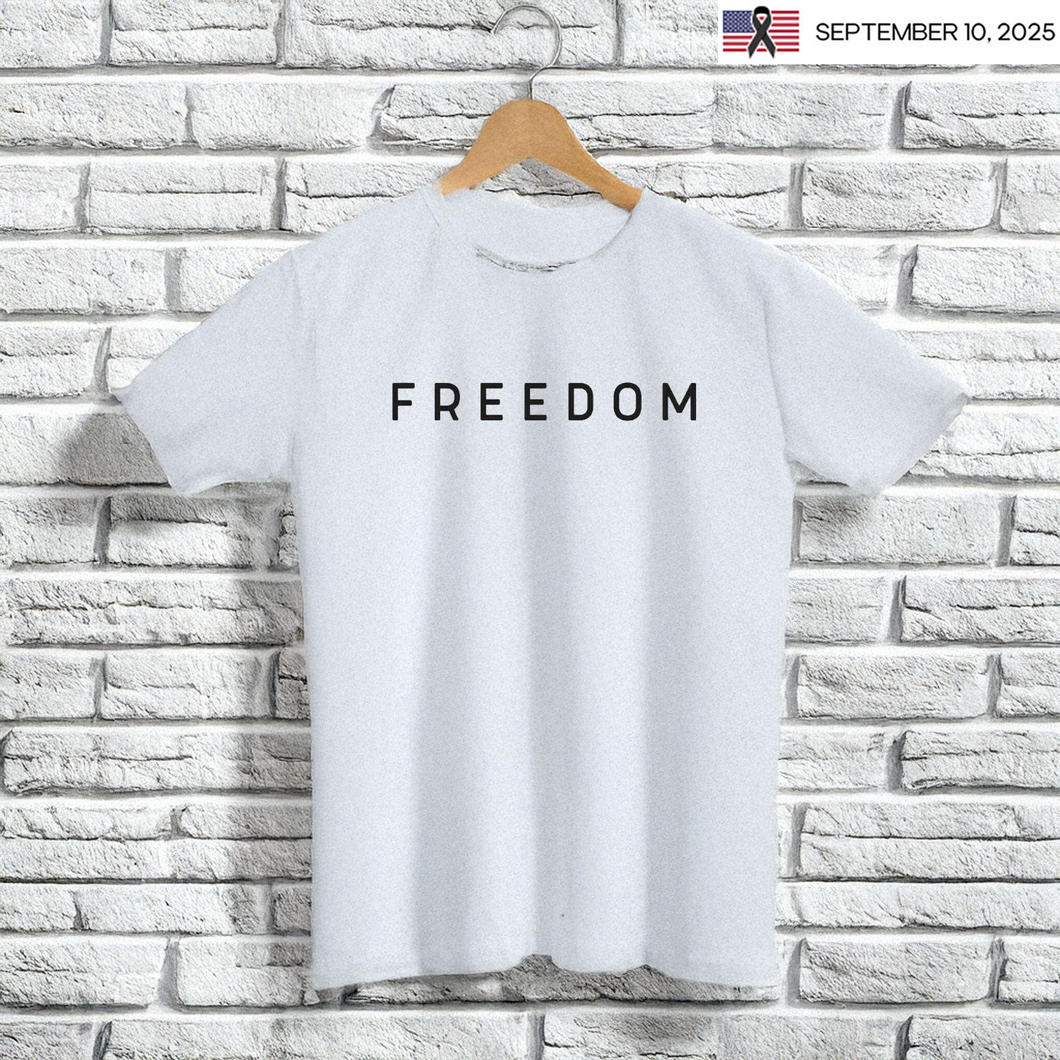Charlie Kirk Freedom Shirt