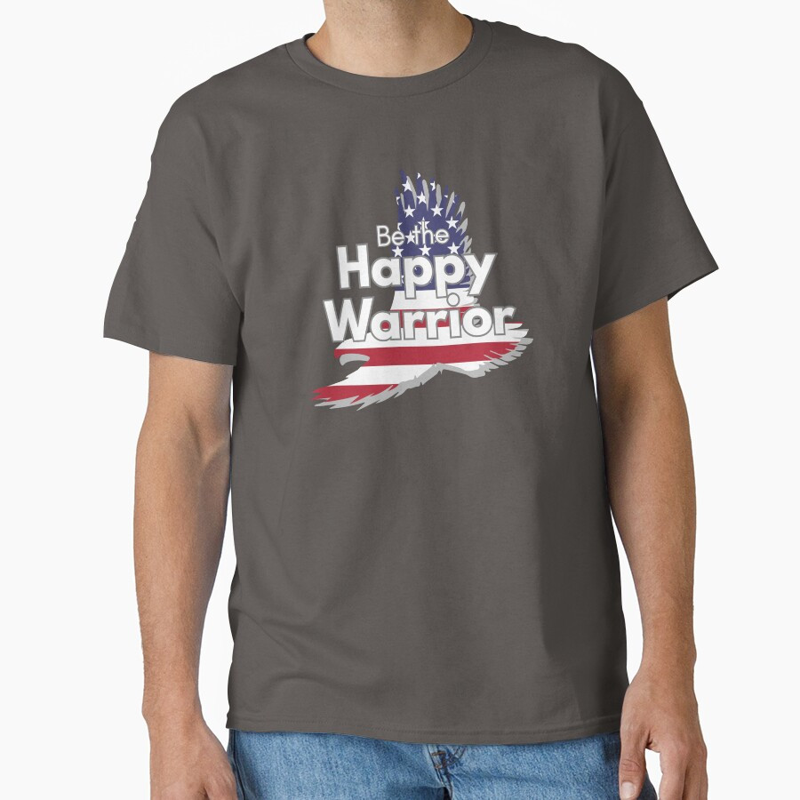 Charlie Kirk Freedom Shirt Be The Happy Warrior Classic Best Patriotic Clothing
