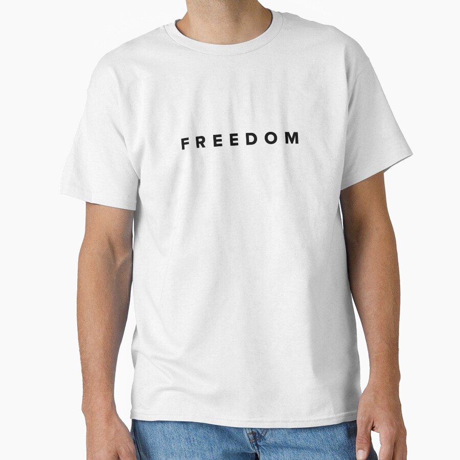 Charlie Kirk Freedom Shirt Freedom Classic Merch Gift For Men Woman
