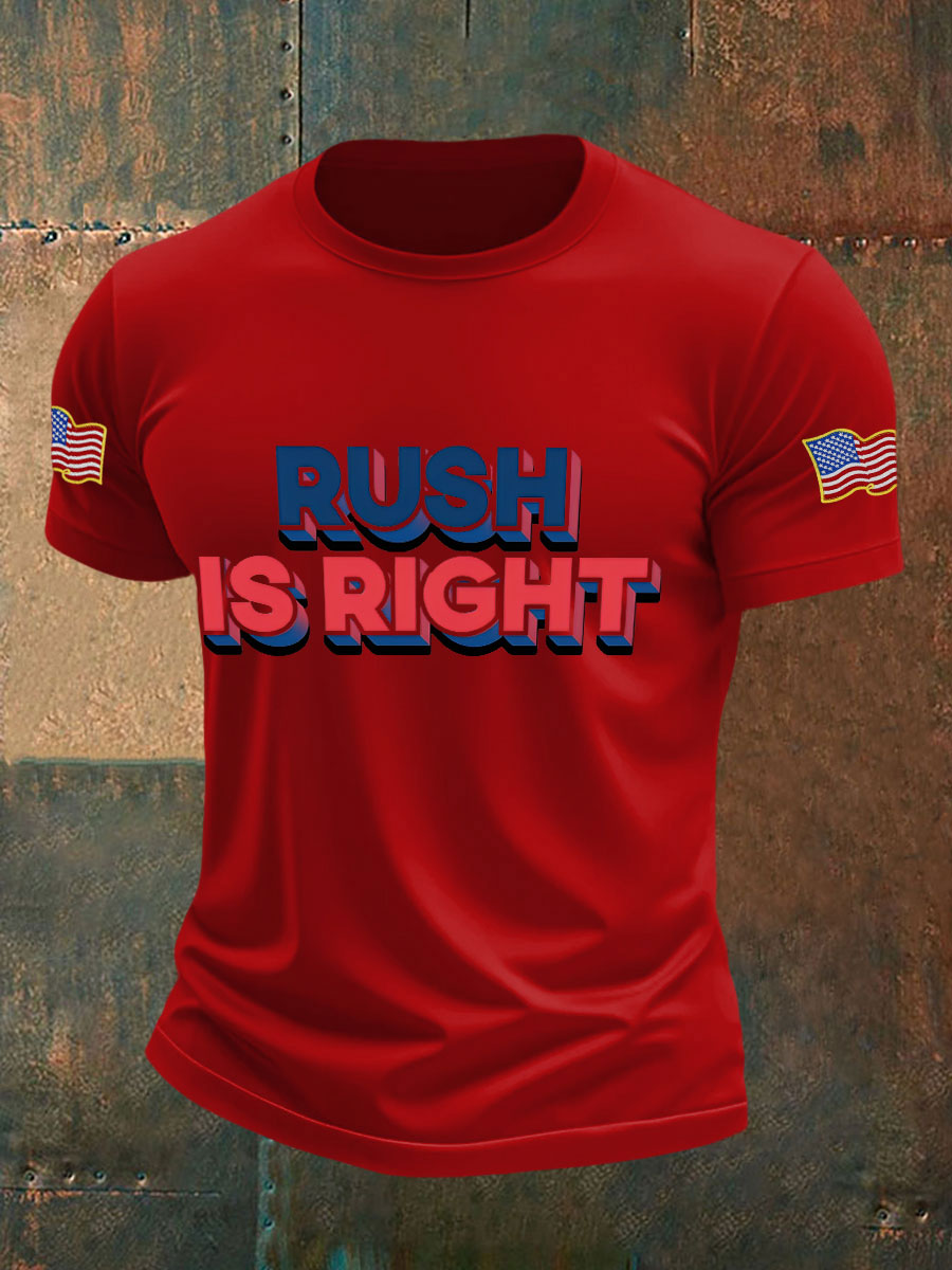 Charlie Kirk Freedom Shirt rush was right T-Shirts