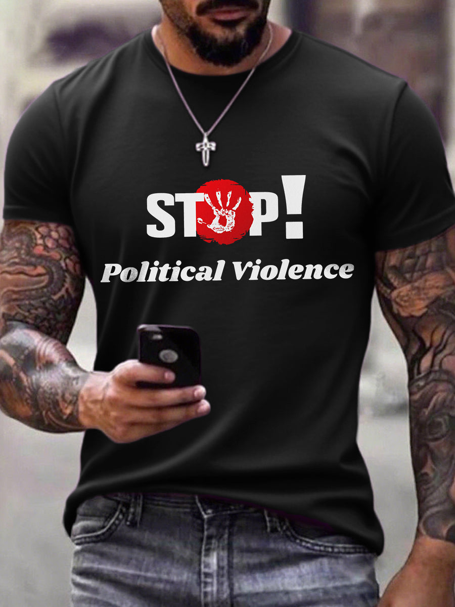 Charlie Kirk Freedom Shirt Stop Political Violence Shirt Charlie Kirk Merch