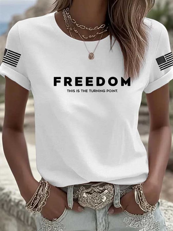 Charlie Kirk Freedom Shirt This Is The Turning Point TPUSA Merch Gift For Trump Supporters