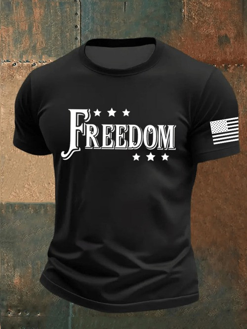 Charlie Kirk Freedom Shirt USA Flag TPUSA Merch Charlie Kirk Memorial Gifts