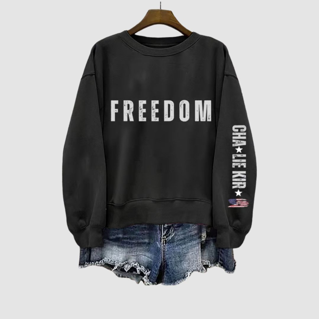 Charlie Kirk Freedom Sweatshirt Pray For Charlie Kirk Best Charlie Kirk Freedom Merch