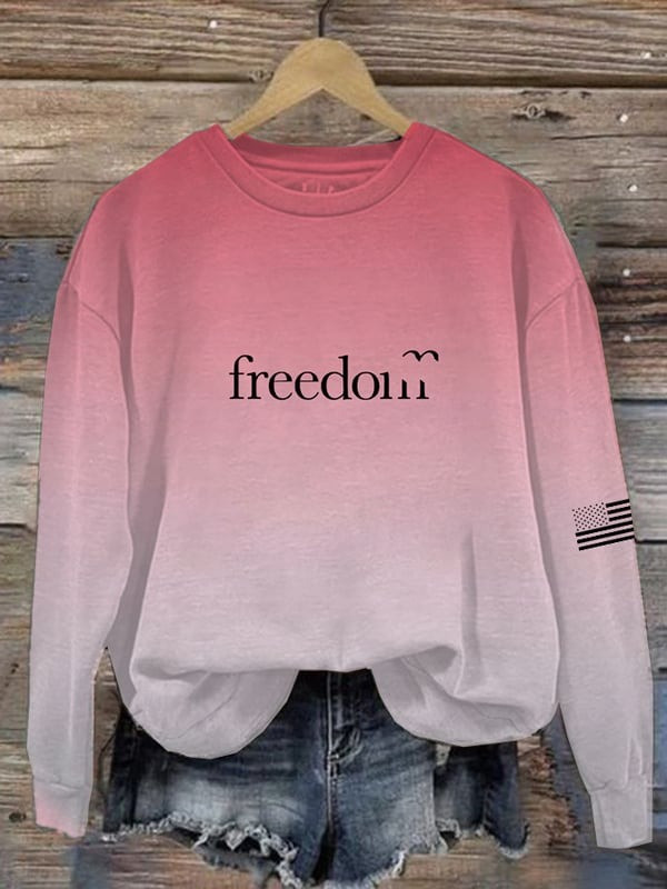 Charlie Kirk Freedom Sweatshirt TPUSA Merch Tribute To Charlie Kirk Clothing