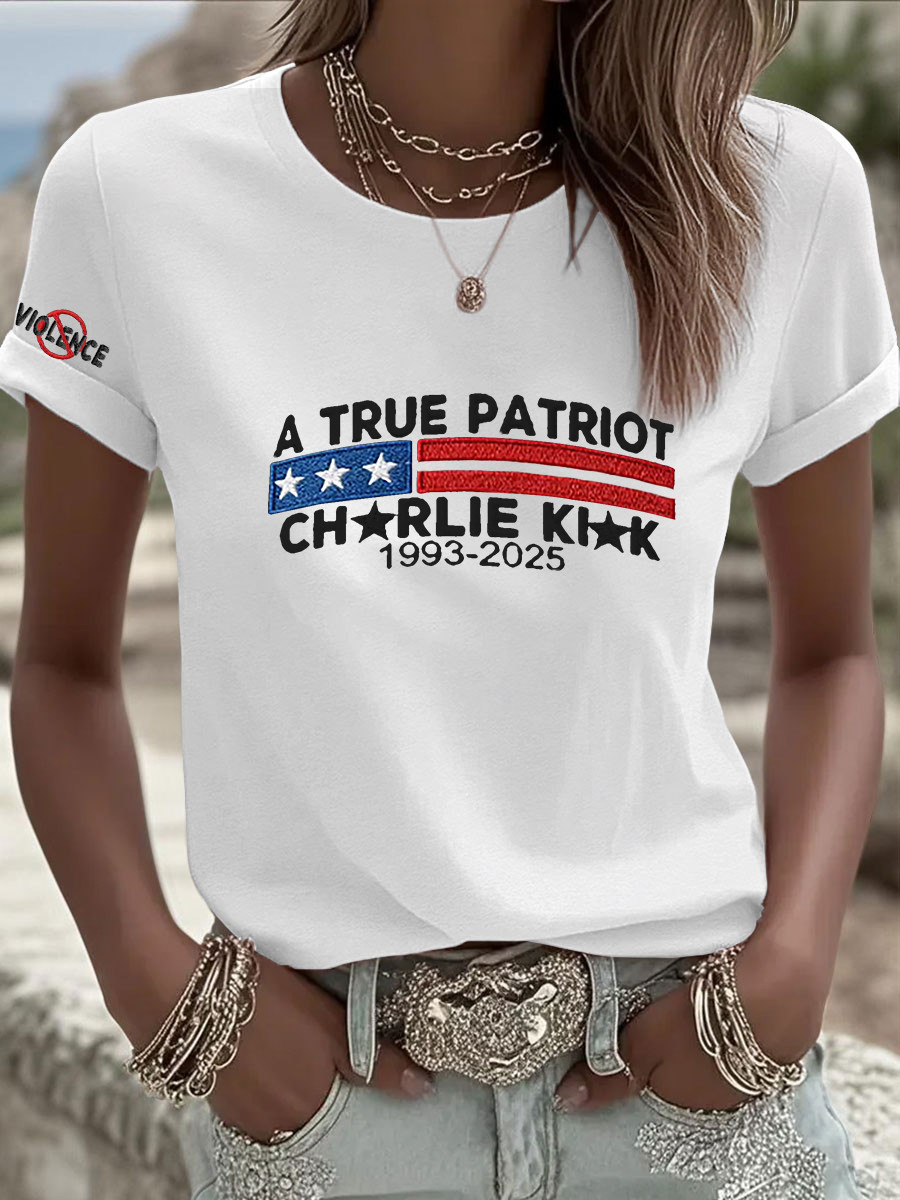 Charlie Kirk Freedom T-shirt A True Patriot 1993 2025 Best CK Freedom Clothing