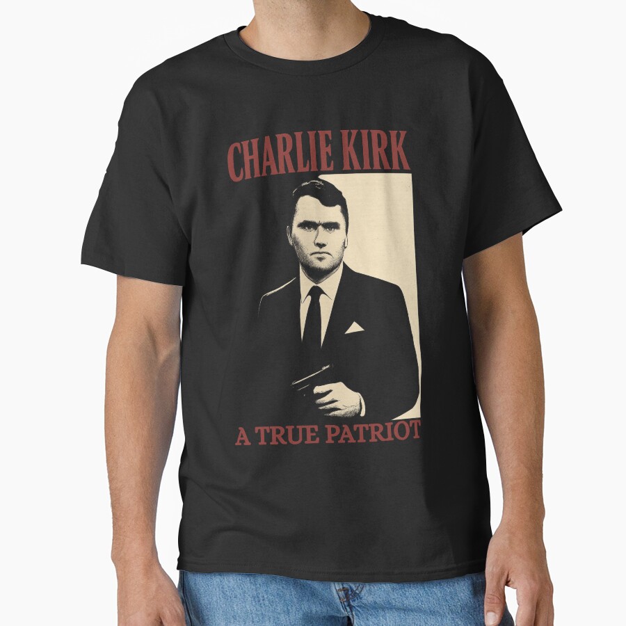Charlie Kirk Freedom T-shirt Charlie Kirk A True Patriot Classic Best Patriotic Clothings