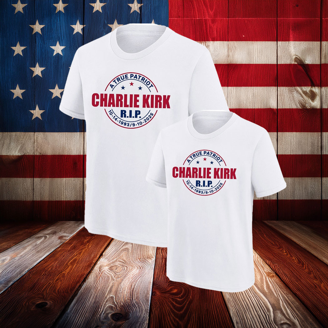 Charlie Kirk Freedom T-shirt Charlie Kirk Rip A True Patriot U.S Flag Best MAGA Gifts
