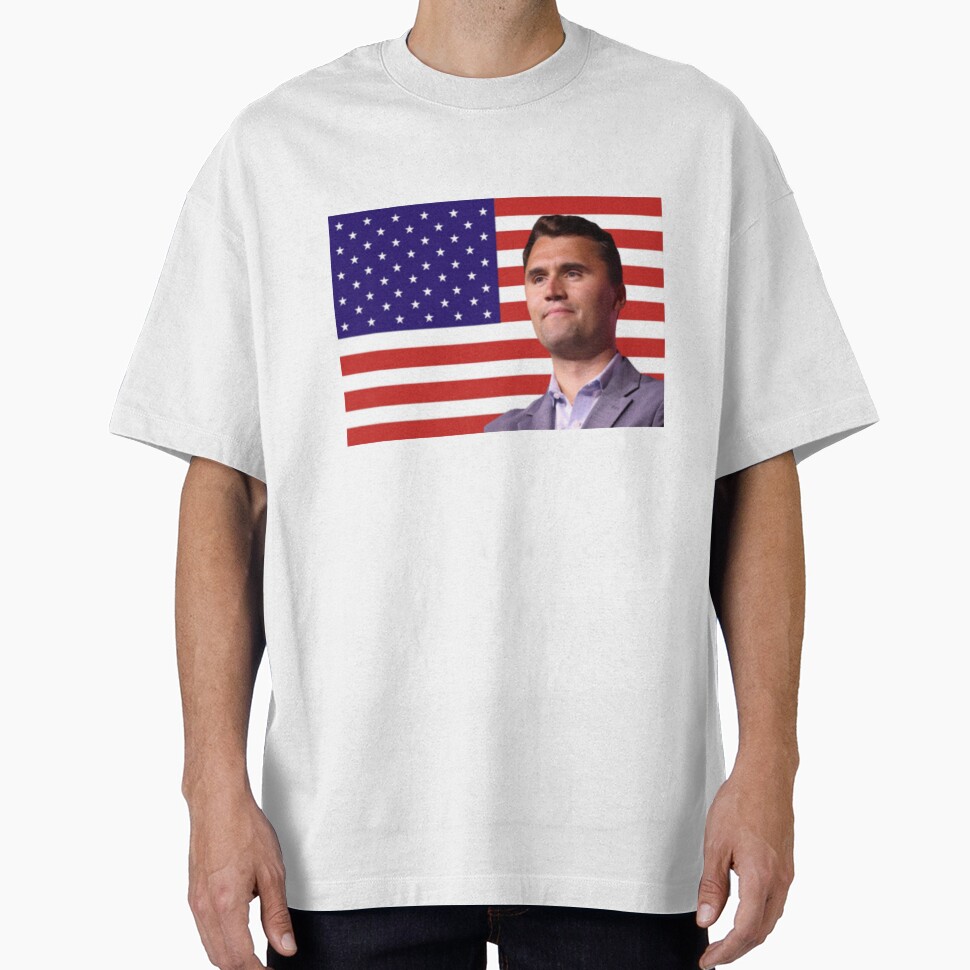 Charlie Kirk Freedom T-shirt Charlie Kirk U.S Flag Special Present For Proud Father