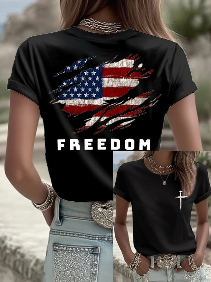 Charlie Kirk Freedom T-Shirt Faith And Freedom Best Charlie Kirk Clothing Gifts